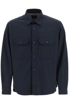 Zegna | Zegna techno wool poplin overshirt 3.6折