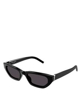 Yves Saint Laurent | SL M126 Monogram Hinge Rectangular Sunglasses, 54mm 