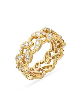 商品Temple St. Clair | Foglia 18K Yellow Gold & Diamond Ring,商家Saks Fifth Avenue,价格¥40748图片