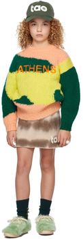 推荐Kids Multicolor Athens City Bull Sweater商品