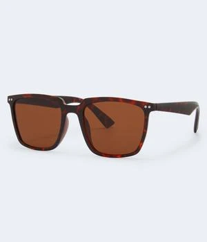 Aeropostale | Aeropostale Tortoiseshell Medium Square Sunglasses 4折