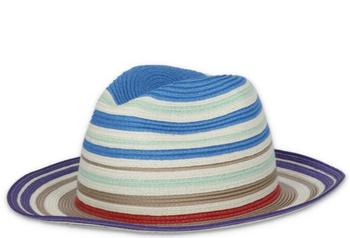 Missoni | Missoni Fedora Striped Hat商品图片,6.6折