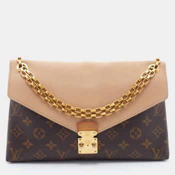 lv链条包, [二手商品] Louis Vuitton | Louis Vuitton Dune Monogram Canvas Pallas Chain Bag商品图片 9.6折, 满1件减$100, 满减