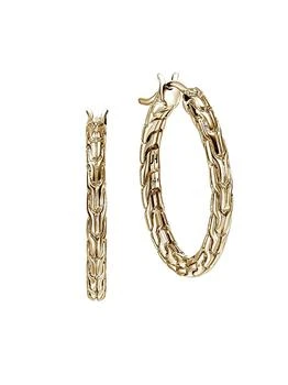 John Hardy | JH Essentials 14K Yellow Gold Hoop Earrings/22MM,商家Saks Fifth Avenue,价格¥13958