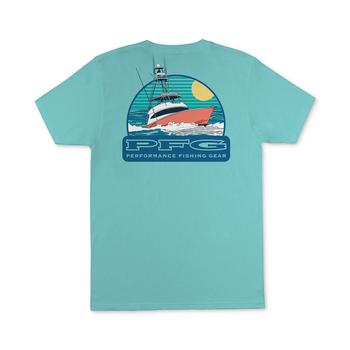 推荐Men's Keeves PFG Boat Logo Graphic T-Shirt商品