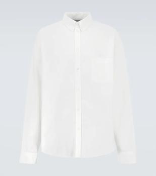 巴黎世家衬衫怎么样, Balenciaga | Large-fit cotton poplin shirt商品图片 