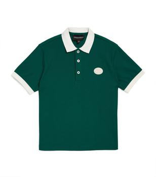推荐Contrast-Trim Polo Shirt (4-16 Years)商品