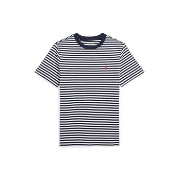 商品Big Boys Striped Cotton Jersey Short Sleeve T-shirt图片