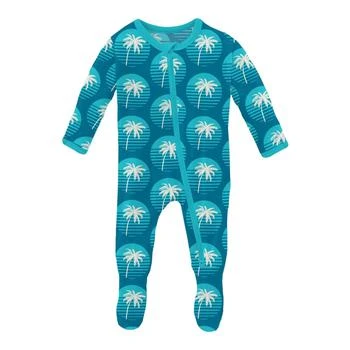 KicKee Pants | Print Footie with Two-Way Zipper (Infant) 8.2折, 独家减免邮费