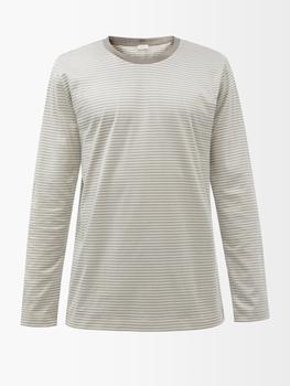 商品Zimmerli | Striped cotton-jersey pyjamas,商家MATCHES,价格¥1048图片