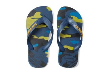 Havaianas | Top Camo Flip Flop Sandal (Toddler/Little Kid/Big Kid),商家Zappos,价格¥143