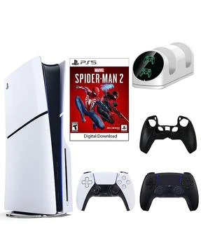 SONY | PS5 SpiderMan 2 Console with Extra Black Dualsense Controller, Dual Charging Dock and Silicone Sleeve,商家Bloomingdale's,价格¥5985