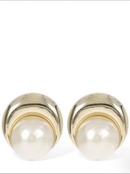 商品MARINE SERRE | Imitation Pearl Moon Earrings,商家LUISAVIAROMA,价格¥2173图片