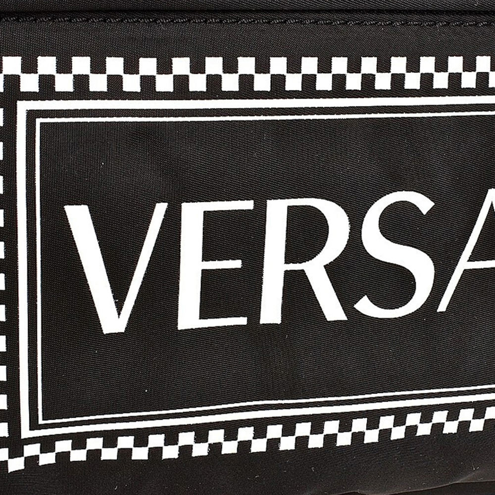 范思哲双肩包, Versace | VERSACE 男士黑色皮革双肩包 DFZ5350-DYVER-DKNBN商品图片 独家减免邮费