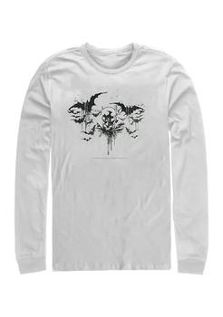 推荐Junior's Bat Attack Graphic Long Sleeve T-Shirt商品