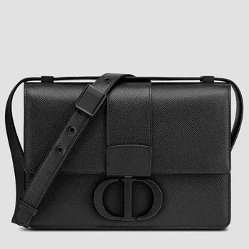 Dior | Christian Dior Black calfskin 30 Montaigne Bag 