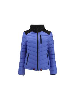 推荐Moose Knuckles Women's  Blue Nylon Outerwear Jacket商品