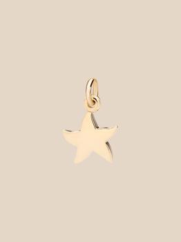 商品Dodo | Mini Dodo Star pendant in 18 kt yellow gold,商家Giglio,价格¥894图片