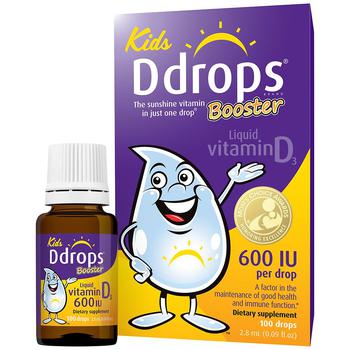 商品Ddrops | 维他命滴剂 D3 600IU,商家Walgreens,价格¥95图片