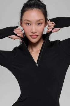 Alo | Alosoft 1/2 Zip Rapid Pullover - Mushroom,商家Alo yoga,价格¥765