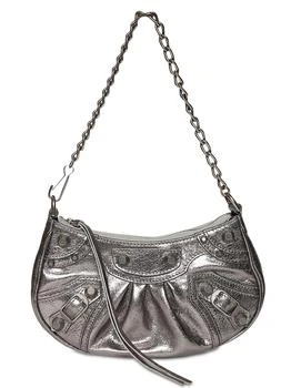 Balenciaga | Le Cagole Mini  Metallic Leather Purse 