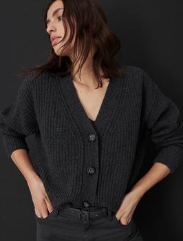 Marella, Marella | Marella Zoe Short V Neck Cardigan商品图片 7.5折, 满$250减$20, 满减