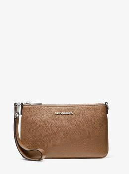 Michael Kors | Jet Set Small Pebbled Leather Convertible Wristlet,商家Michael Kors,价格¥418