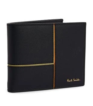 推荐Leather Panelled Bifold Wallet商品