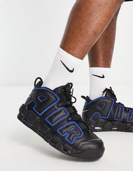 推荐Nike Air More Uptempo '96 RB trainers in black商品