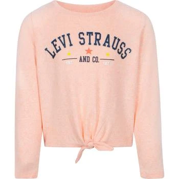 Levi's | Logo sweatshirt in peach pink 4.9折×额外8.5折, 额外八五折