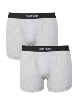 tom ford海淘, Tom Ford | Tom Ford Logo Waistband Pack Of Two Briefs商品图片 7.6折起