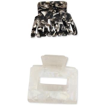 推荐2-Pc. Black & White Hair Claw Clip Set, Created for Macy's商品