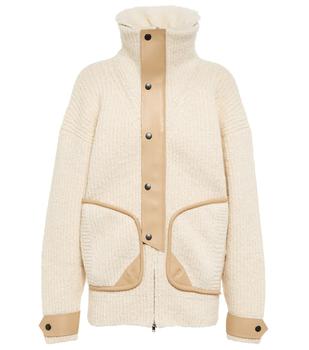 Isabel Marant | Lindley cotton-blend ribbed-knit jacket商品图片,