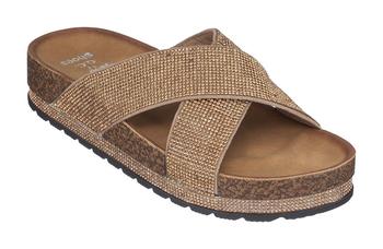 商品GC SHOES | Ariane Gold Footbed Sandals,商家Verishop,价格¥383图片