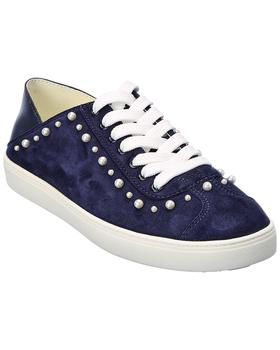Stuart Weitzman, Stuart Weitzman | Stuart Weitzman Superstud Suede Sneaker商品图片 3.4折