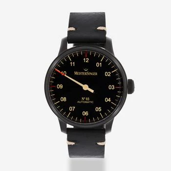 推荐MeisterSinger N.03 Stainless Steel Men's Automatic Watch AM902BLACK商品