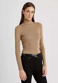推荐Women's Ribbed Turtleneck Sweater商品