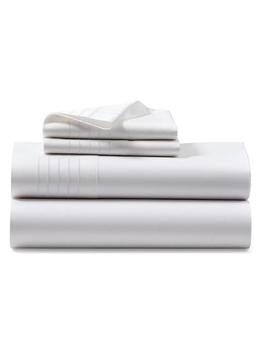 商品Ralph Lauren | Organic Sateen Handkerchief 624-Thread Count Flat Sheet,商家Saks Fifth Avenue,价格¥1038图片