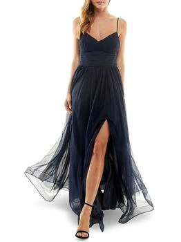 Speechless | Juniors Womens Tulle Long Evening Dress 3.4折