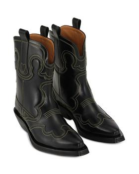 Women's Pull On Embellished Western Boots product img