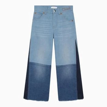 推荐Colour-block denim jeans商品