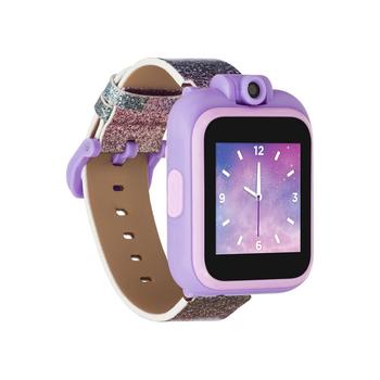 商品Playzoom | Kid's 2 Pink and Purple Glitter Tpu Strap Smart Watch,商家Macy's,价格¥186图片