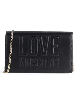 Moschino | LOVE MOSCHINO Shoulder straps & Messenger Women Black ecopelle商品图片,8.9折