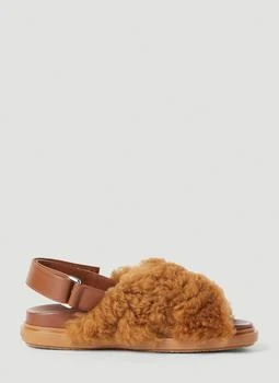 推荐Fussbett Shearling Sandals商品