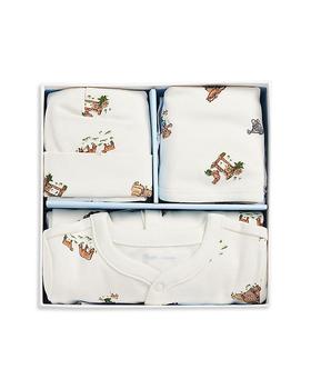 ralph lauren bear, Ralph Lauren | Girls' Polo Bear Cotton 3 Piece Gift Set - Baby商品图片 独家减免邮费