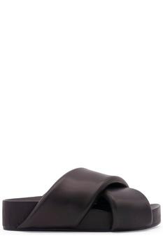 crossover, Jil Sander | Jil Sander Crossover Strap Slip-On Sandals商品图片 7.6折