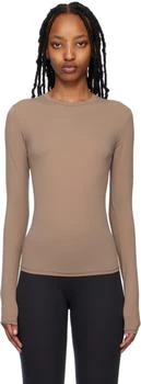 SKIMS | Khaki Fits Everybody Long Sleeve T-Shirt 7.4折