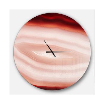 商品Designart Oversized Modern Round Metal Wall Clock - 36 x 36图片