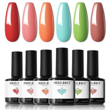 商品MODELONES | Gorgeous - 6 Shades Gel Nail Polish Set【US ONLY】,商家MODELONES,价格¥188图片