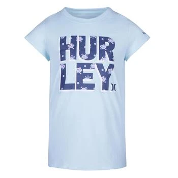 Hurley | Stack Logo Graphic T-Shirt (Little Kids) 4.9折, 满$220减$30, 满减